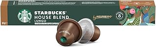 Café em cápsula starbucks® house blend by nespresso® - 10 cápsulas
