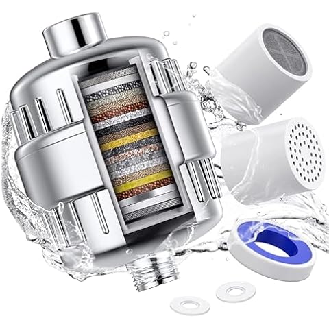 32 Stage Shower Head Filter with Vitamin C Cover