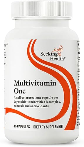 Miniatura 1 de Multivitamínico óptimo One | Multivitamínico de un día con nutrientes biodisponibles | B12 de metilo y metilfolato | 45 cápsulas | Buscando salud