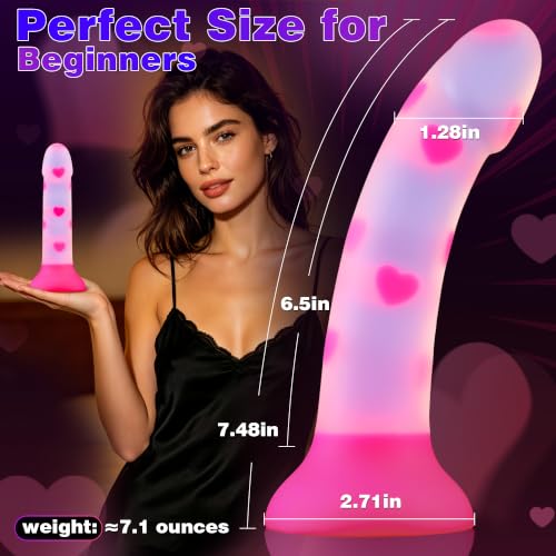 Beginner Friendly Small Silicone Pink Anal Dildo Smooth Confetti Design - Image 4