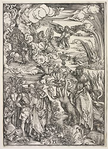 Toile Albrecht Dürer la femme de Babylone pour décoration murale du salon