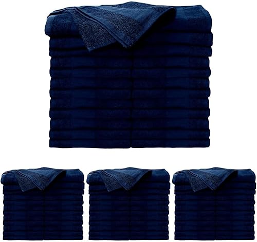 Miniatura 5 de ForPro Professional Collection Toallas de salón resistentes a blanqueadores de alta calidad, color gris frío, 100% algodón, a prueba de blanqueador,