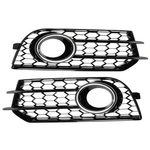 Grille antibrouillard nid d'abeille A1 8X améliorant la protection avant du bouclier 2 pièces