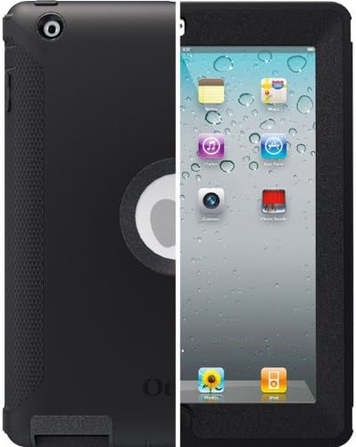 OTTERBOX DEFENDER SERIES Case for iPad 2/3/4 Black Retail Packaging (not compatible with any version of ipad mini/ipad air)