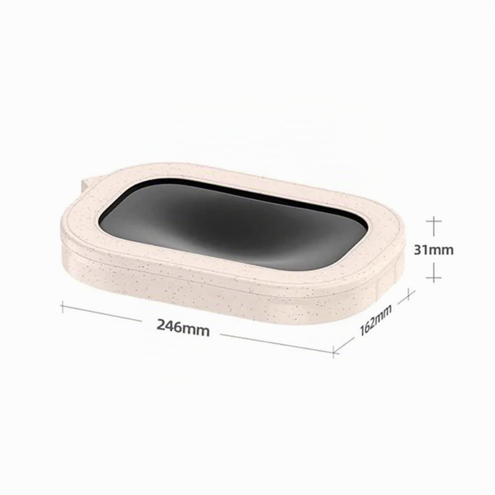 Compatible con Caja de Bolsas de Basura con Anillo Recargable Petkit B23B, contenedor de Basura de Embalaje automático for Caja de Arena for Gatos