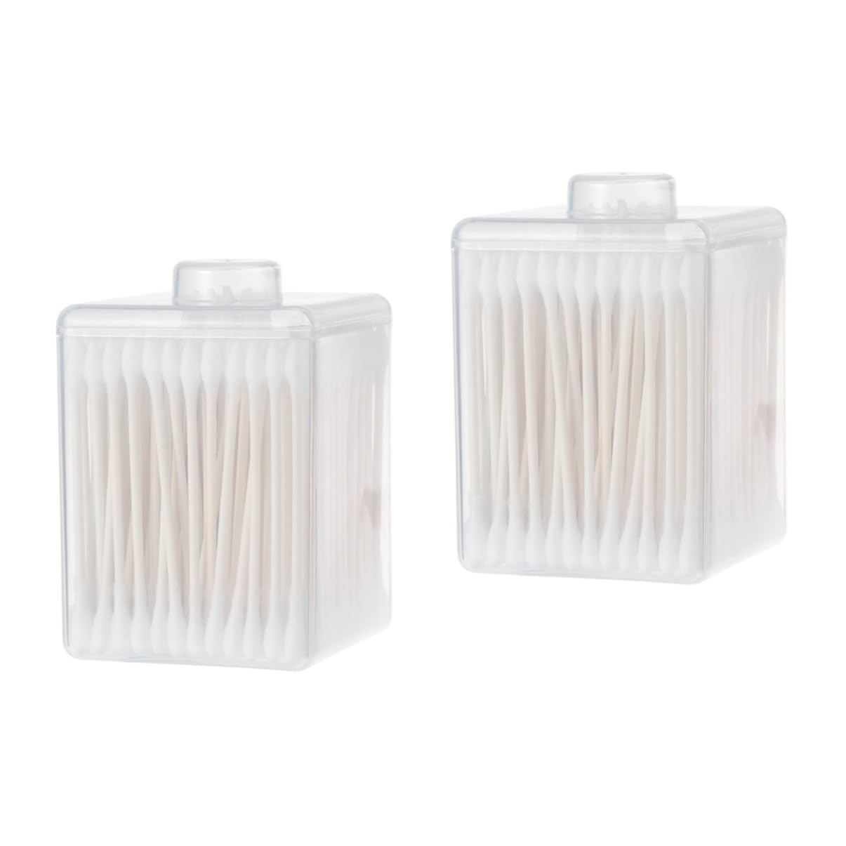 SOESFOUFU 2sets Precision Swabs Double Tips Makeup Washable Eyelash Buds 200pcs*2