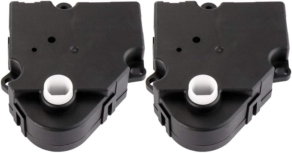 HVAC Blend Door Actuator OCPTY 604-112 Air Door Actuator Compatible 2003-2005 2007-2008 for Cadillac for Escalade,2003-2012 for Chevy for Silverado 1500,2003-2005 2007-2010 12 for Tahoe 2PCS