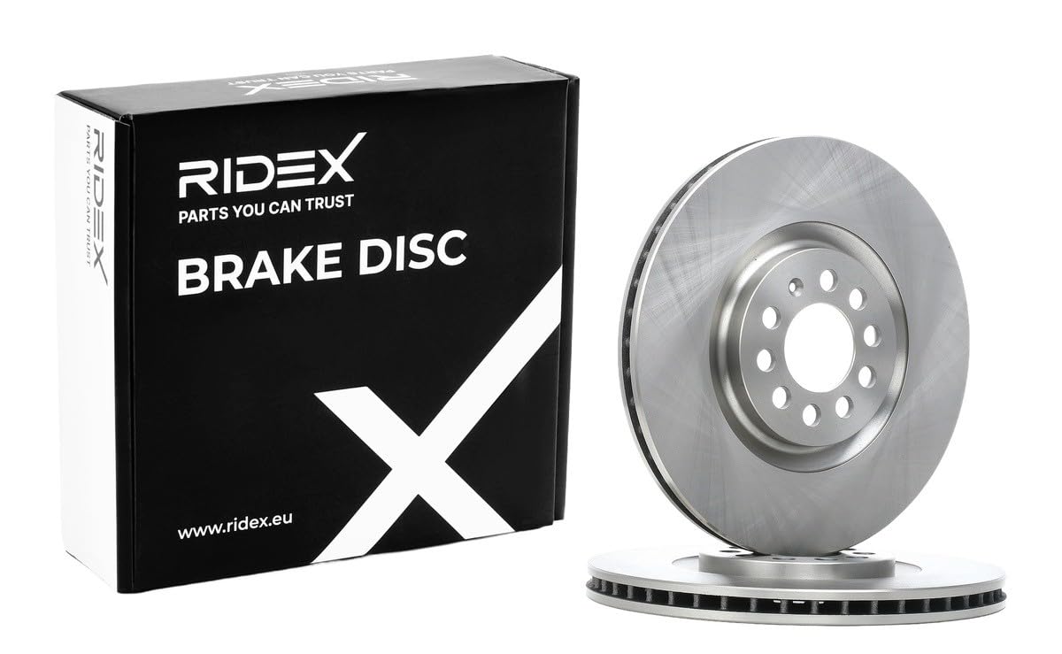 Disques De Frein Avant RIDEX 312mm Ventilés - Compatibles VW Polo V, Golf IV - Diamètre 312mm, épaisseur 25mm - 13