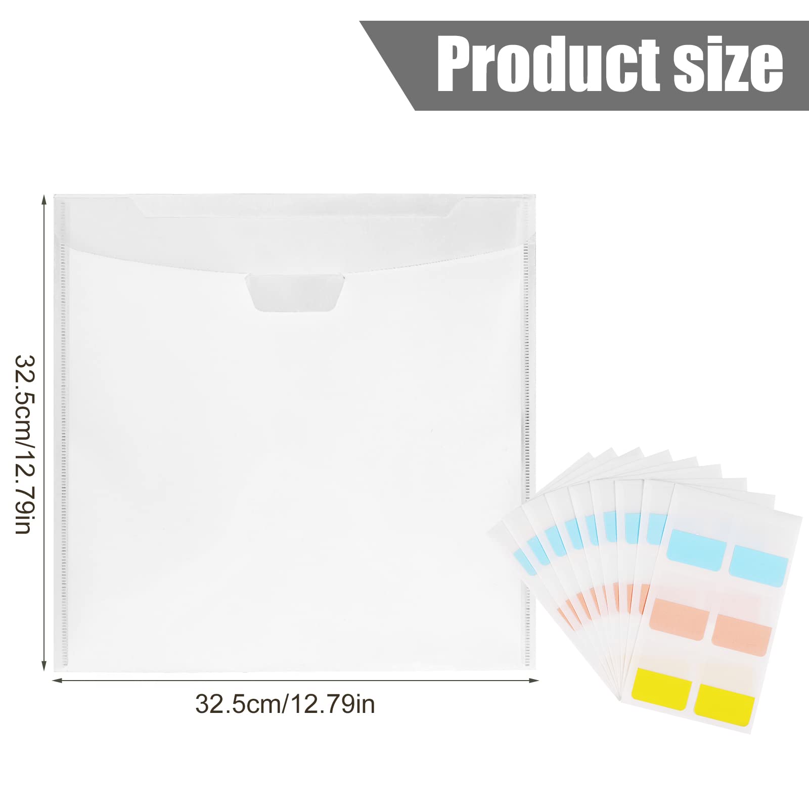 Rinteea 24 organizer per album di ritagli con 60 linguette adesive per