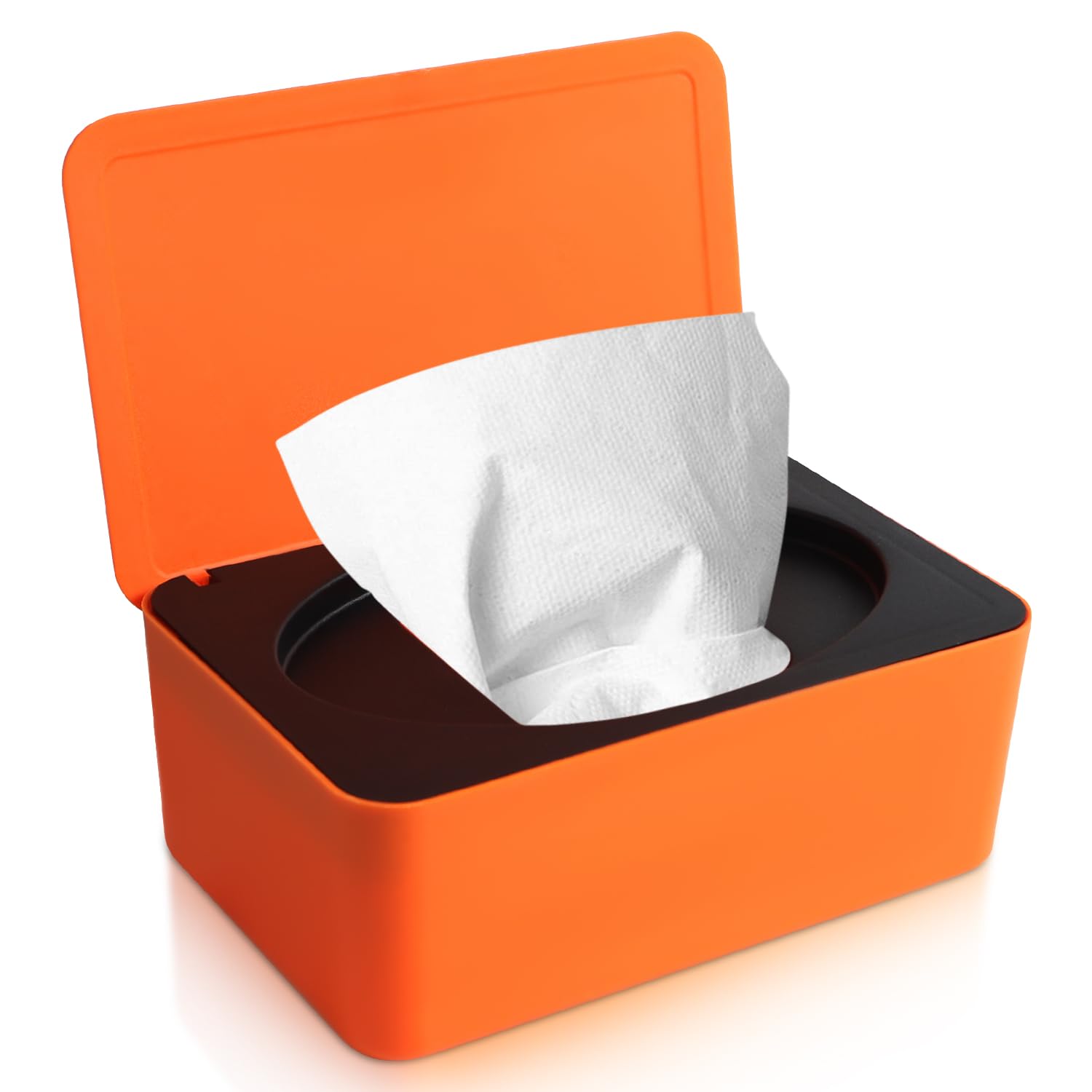 Feuchttücher Box, Feuchtes Toilettenpapier Box Feuchttücherbox Baby, Aufbewahrungsbox Kunststoff Feuchttücher Spender mit Deckel für Zuhause und Büro