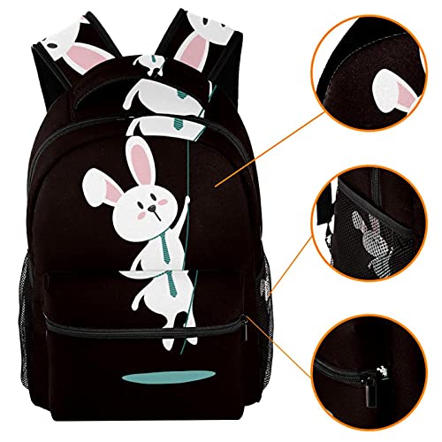 Sac à dos lapin acrobatique suspendu et son porte-bouteille malin - 3