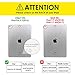JETech Case for iPad Pro 9.7-Inch 2016 Model (Not for iPad 9.7 5/6 2017/2018), Smart Cover Auto Wake/Sleep (Red)
