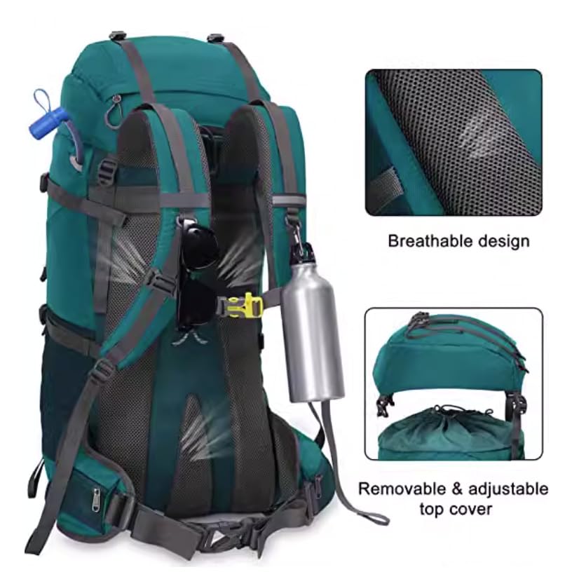 Amazon.co.jp: 60L 登山バッグプロフェッショナル大容量軽量リュック