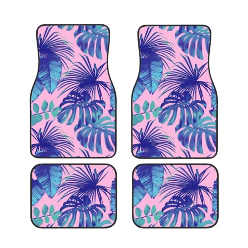 Alfombrillas para coche tropicales de neopreno que no se mueven