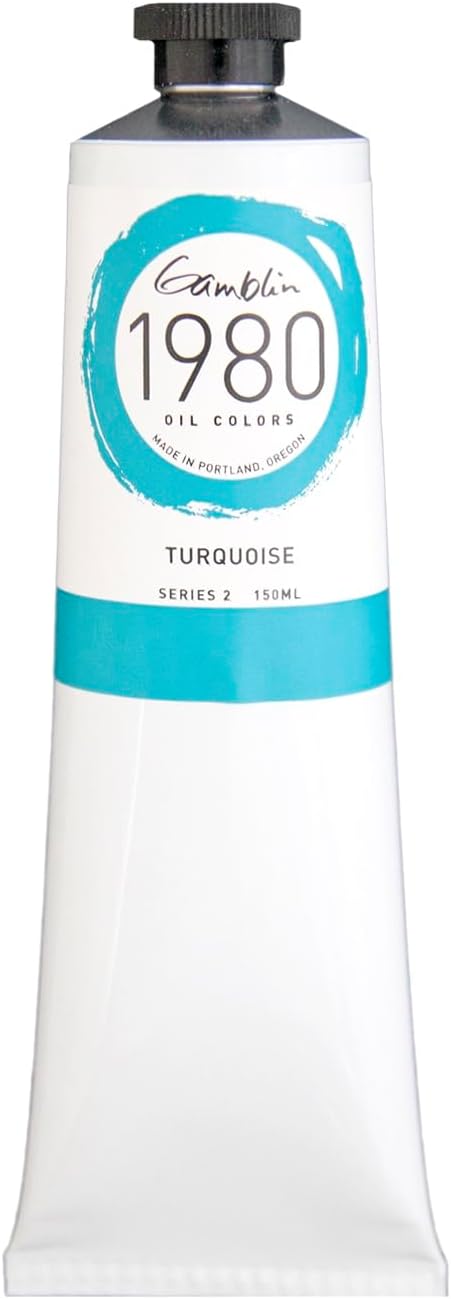 Gamblin 1980 Oil Turquoise 150Ml