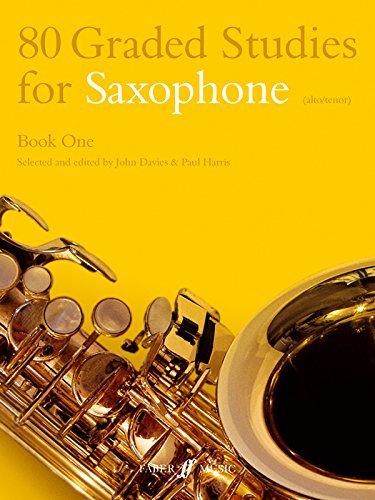 80 Graded Studies for Saxophone Book 1 by Paul Harris ( 1988 ) Paperback      Sheet music