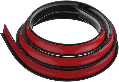 Miniatura 3 de MASO 2 protectores de goma universales para guardabarros laterales de automóvil, para ruedas, cejas, arco de goma, color negro, 4.9ft