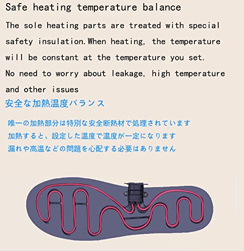 ZPAGBFWJ Pantofole Riscaldate Scaldapiedi per