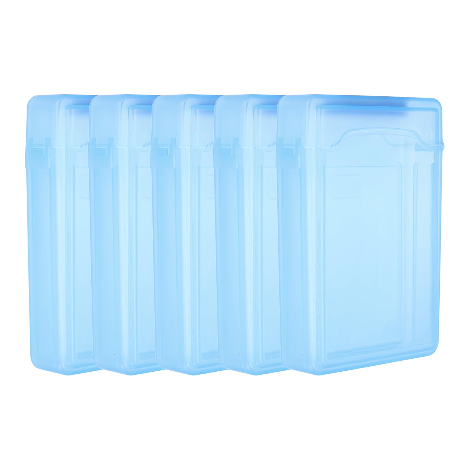 PATIKIL 5Pcs Boîtier pour Disque Dur 6.5" x 4.5" Bleu