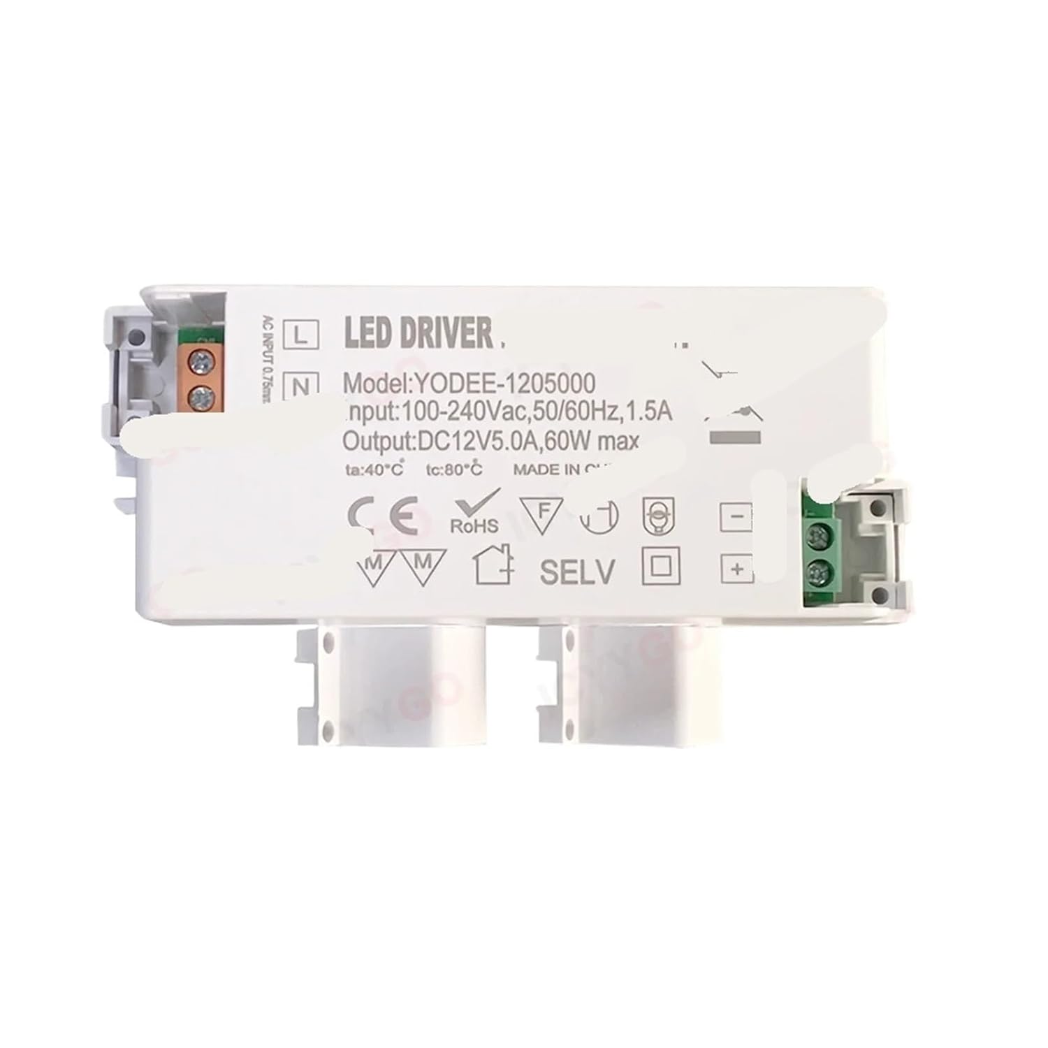 1PCS DC12V/24V Transformer Drive Power Supply(12W-12V-1.0A)