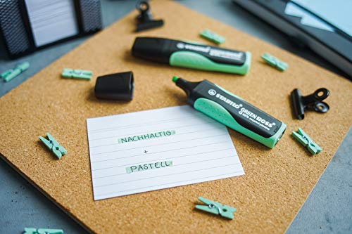 Image of STABILO GREEN BOSS Highlighter Pen | 1 Piece | Pastel Hint of Mint