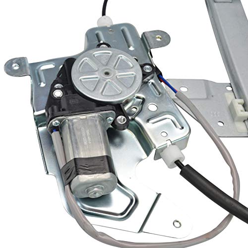 Image of TRQ Rear Right Power Window Regulator & Motor Assembly Passenger Side Compatible with 1999-2004 Oldsmobile Alero 1999-2005 Pontiac Grand Am
