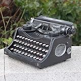 Gewicht: 2 kg RJJ Antike Schreibmaschine Iron Road Modell Fotografie Retro Bar Storefront Software Dekoration Installierte 25 * 14 * 18cm Elegant