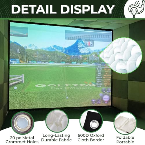 Pantalla de impacto para golf 2.5 x 2.5 m miniatura 3