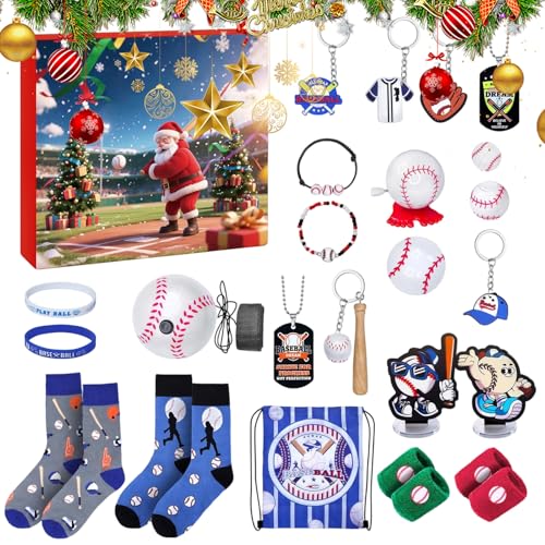 Baseball Advent-calendars 2025,24 Days Sports Accessories,sp