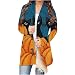 Dingdandanduo Giacca Top Telo in Pizzo Blocco Lungo Scoop Lungo Camicia Simulata Blocco Collo Swing Collo Peach Tops più Breve Top Tascabile Camicetta Pom Attacchi Rapidi Raglan Top Rave Bianco