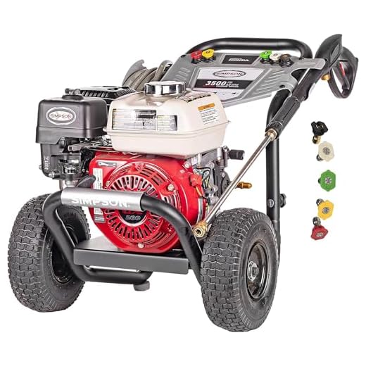 Powerful Honda GX200 Gas Pressure Washer