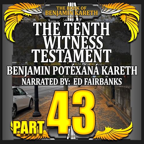 The Tenth Witness Testament Audiolibro Por Benjamin Kareth arte de portada