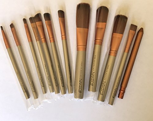 Superb good 12 pcs NAKE 3 naked kit de pinceis de pinceaux maquillage maquiagen pincel makeup brushes set kit styling tools for make up