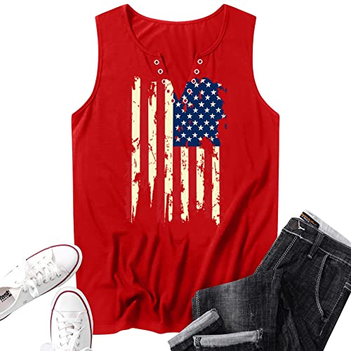 MAIHUN-American-Flag-Tank-Tops-for-Women-4th-of-July-Shirts-Ring-Hole-Sleeveless-V-Neck-T-Shirt-Patriotic-Tees