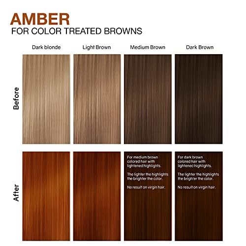 Celeb Luxury Gem Lites Colorditioner, Semi-Permanent Professional Hair Color Depositing Conditioner, Amber , 8.25 Fl Oz (Pack Of 1) #TOP4