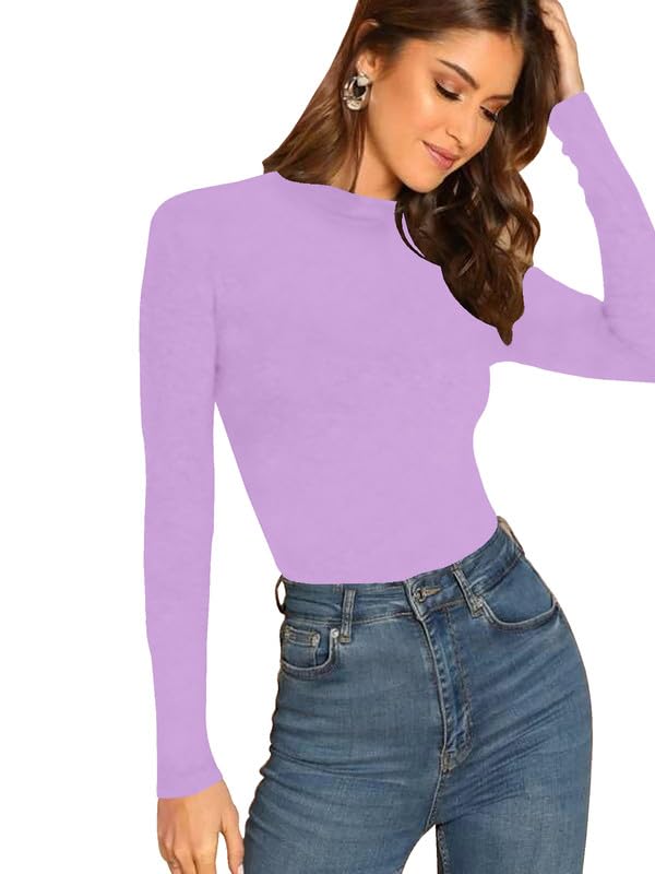 Image of Dream Beauty Fashion Women's Casual Round Neck Long Sleeves Stylish Top, 23 inch inches (Top Empire-06)
