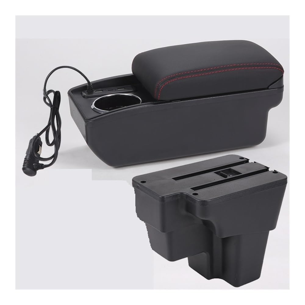 AIERDEYP Car Armrest Box For Kia For Stonic For Rio Lx Cerato 2015-2024