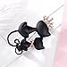 Ruikey Broche Creativo único Broche Negro Doble Gato Broches para Vestidos de...