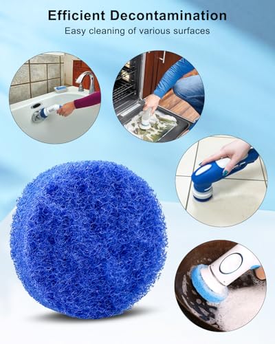 Image of 6pcs Power Scrubber Scrub Pad Fit for Black & Decker PKS160 Power Scrubber Replace 90511586