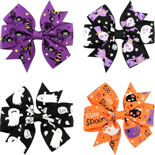 Pinzas para cabello Halloween 3 piezas miniatura 1