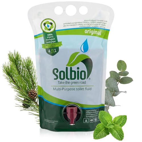 Solbio Organic Caravan & Motorhome Toilet Treatment XL (1.6L...