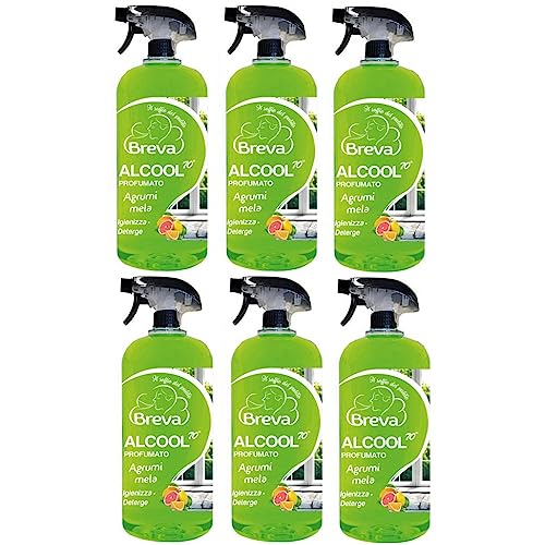 Alcohol (spray) 70° Perfume cítricos – Manzana 750 ml (6)
