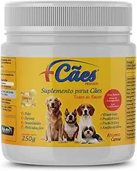 Suplemento Vitaminas Nutrimais Caes Cachorro Queda Pelo Derme Coceira Odor Fezes Energia 250g
