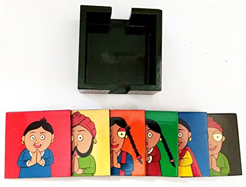 Royals PrideKitchen Tools Dekorative Teller, Teeuntersetzer mit einzigartigen Cartoon-Figuren