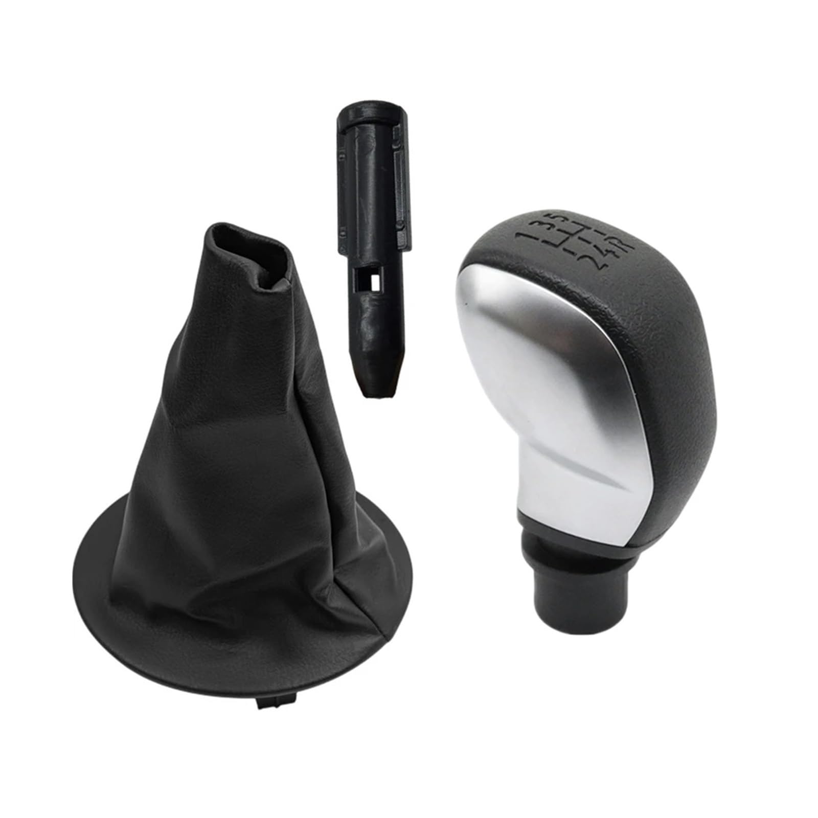 Valtorencia Gear Shift Knob Cover,Fit for Citroen, Berlingo/Peugeot Partner 2008-2018 Gaiter Boot Shift knob Handle(B0362K0031K0068)
