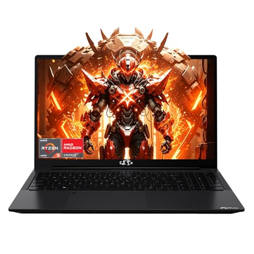 Image of NIMO 15.6 inch FHD IPS Gaming Laptop, AMD Ryzen 5 6600H (Up to 4.5GHz, Beat i7-1165G7) 16GB DDR5 RAM 1TB PCIe 4.0 SSD, AMD Radeon 660M GPU, 100W PD Fast Charging, Fingerprint for Student & Business