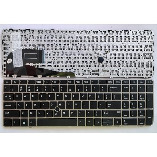 Clavier HP Zbook 15u G3 G4 américain QWERTY pour réparer vos touches bloquées