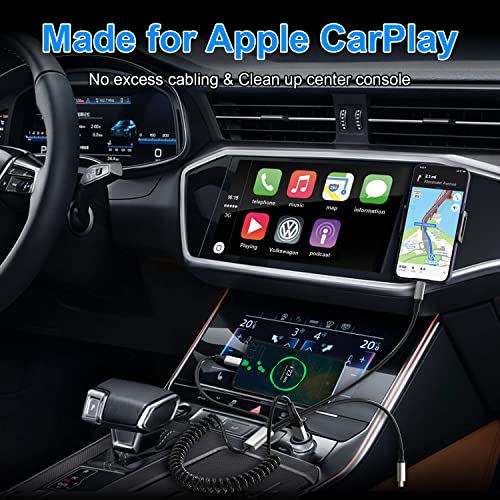 Multi 3 in 2 a spirale cavo caricabatterie per