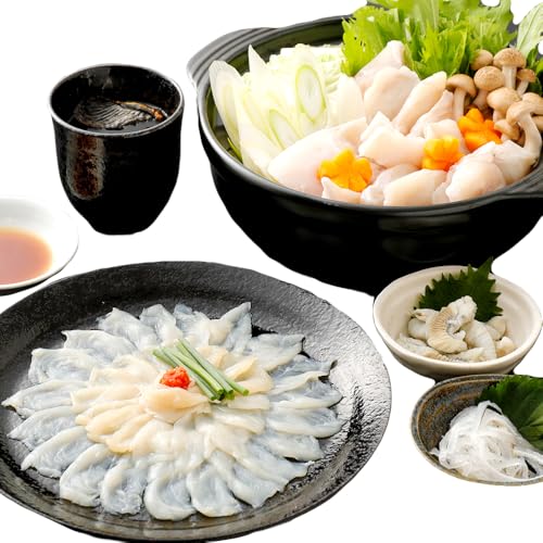 [ミシュラン星付きのプロが愛用]1日25セット限定! ふぐの王様! とらふぐ 国産 最高級! 天草 とらふぐ てっさ ・ てっちり 1人前 河豚 フグ ふぐ鍋 てっちりセット 刺身 刺し身 冷凍 ふぐ刺し