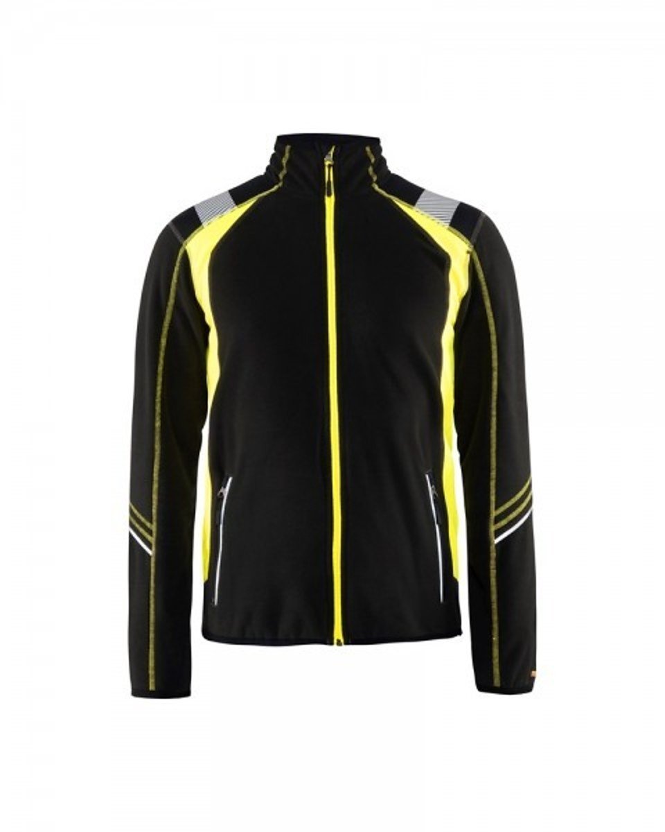 Veste en micropolaire Blaklader idéale pour le travail de chantier en hiver XL